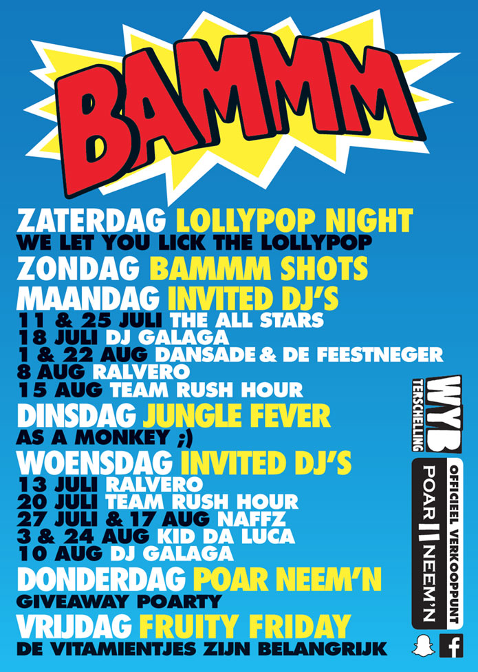 program wyb terschelling 2014