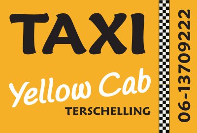Taxi Yellow Cab Terschelling